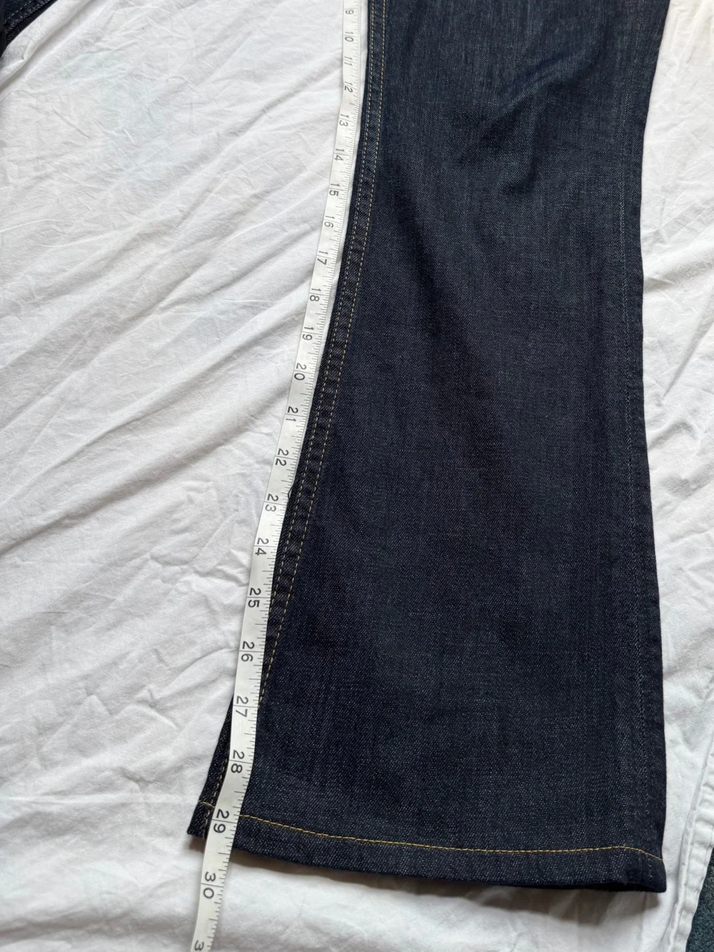 Hudson Jeans Signature Petite Bootcut Dark Indigo Denim Size 29 - Picture 10 of 15